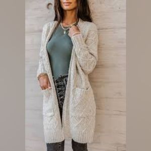 Chunky oversized cardigan
